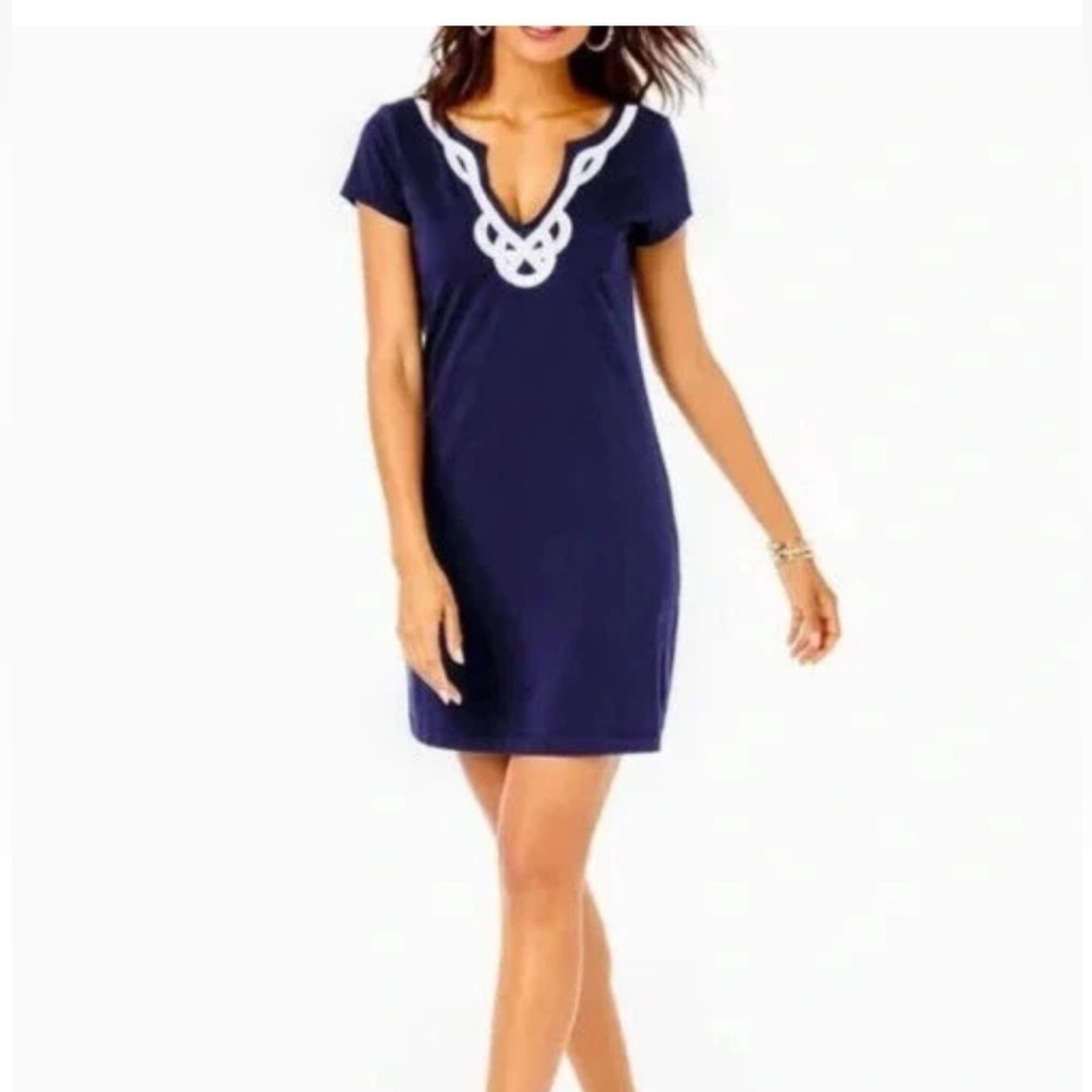 Lilly Pulitzer Brewster Nautical Pima Cotton Sundress